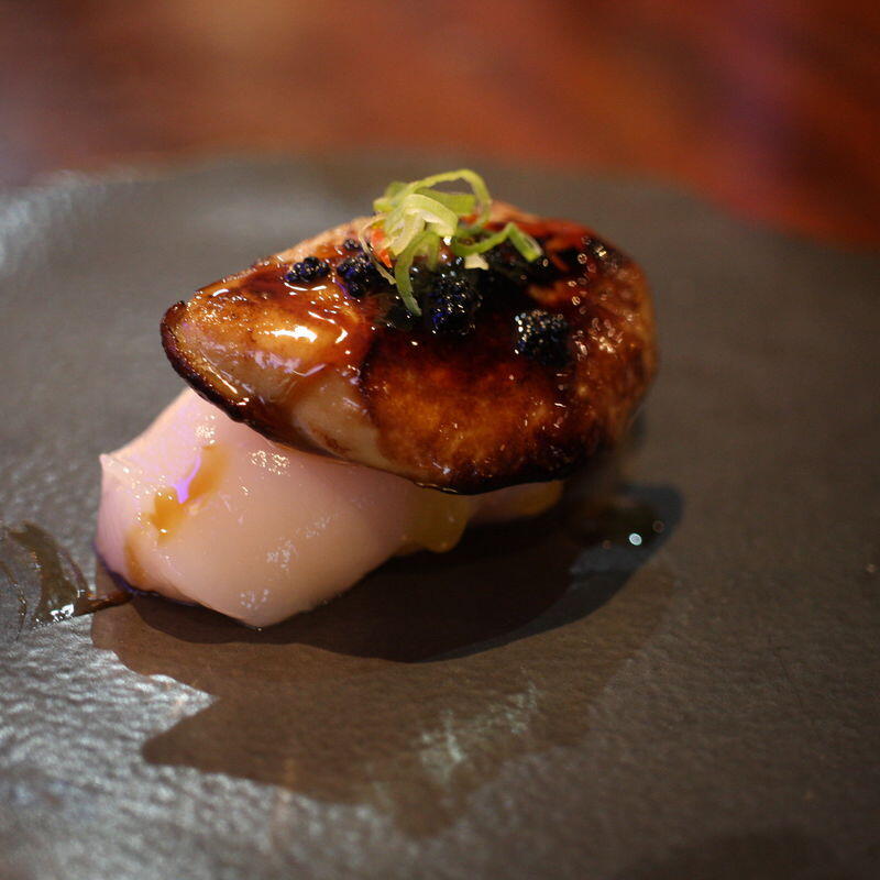 Foie Scallop Nigiri
